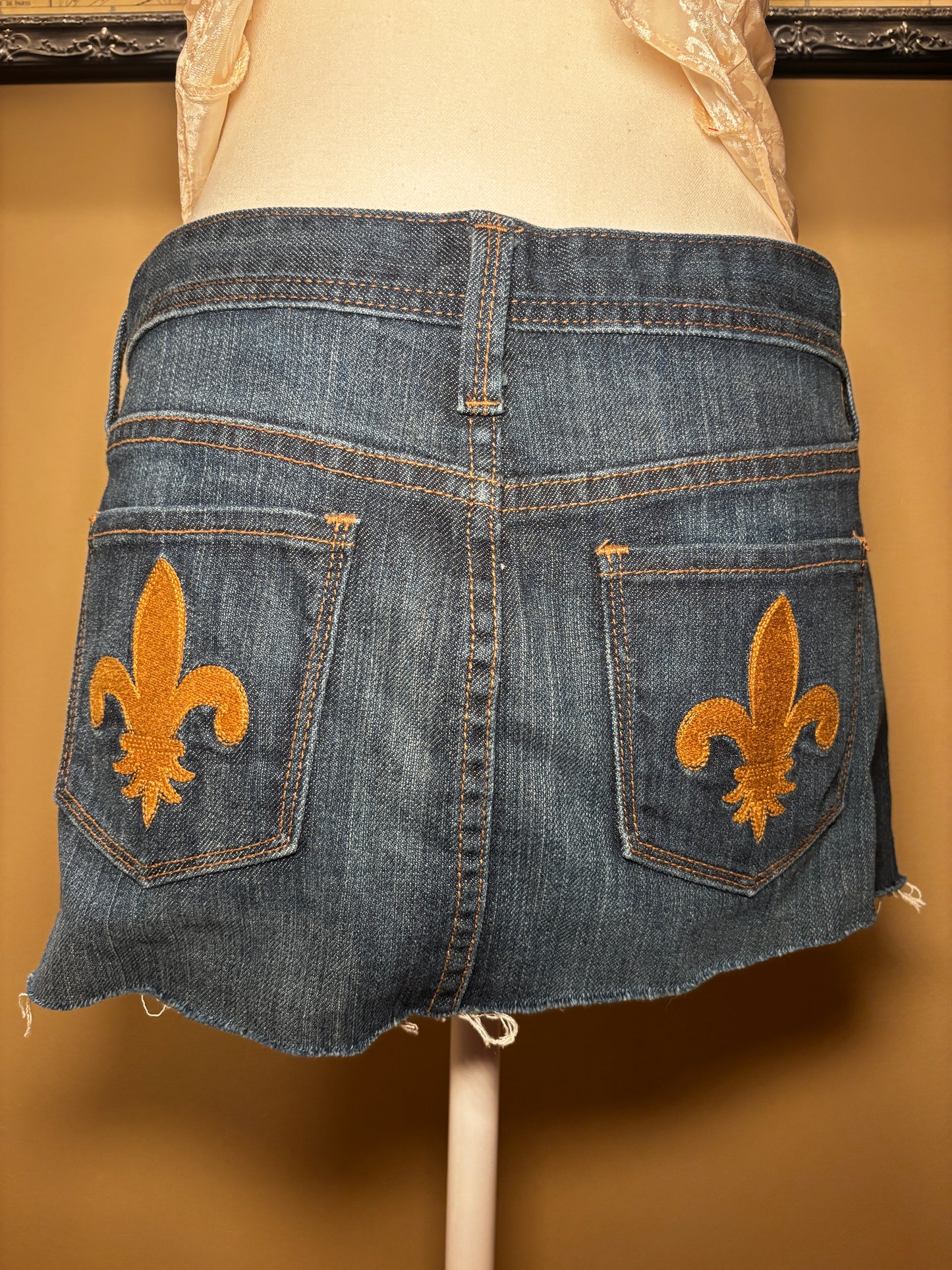 Y2K Denim Mini Skirt