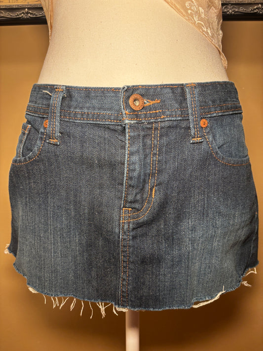 Y2K Denim Mini Skirt