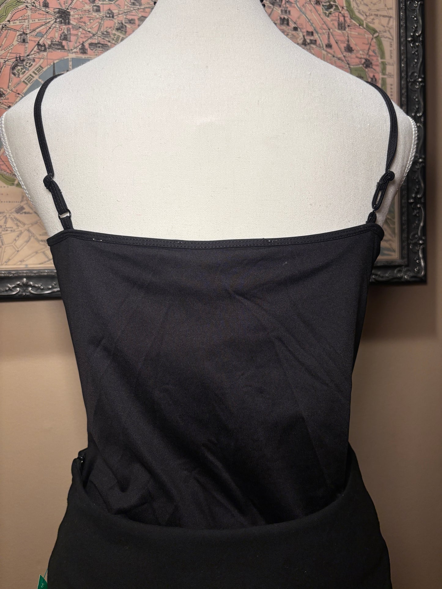 Goth Black Lace Cami