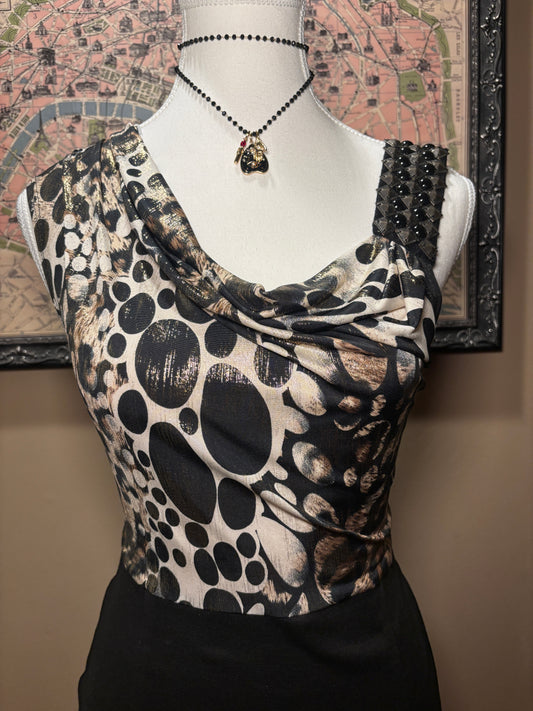Y2K Goth Studded Mini Dress